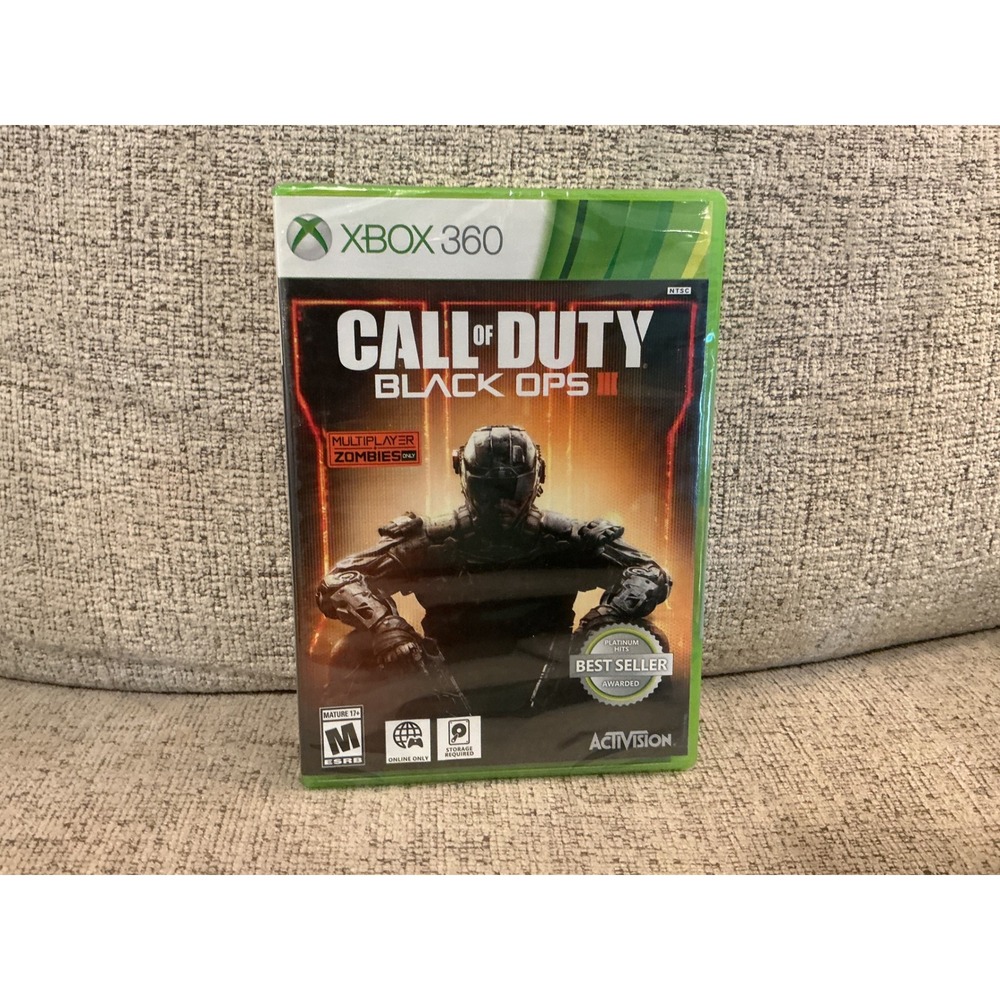 Call‎ of Duty Black Ops III Xbox 360 Platinum Hits New Sealed Activision COD BO3